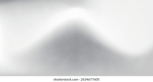Silver foil background with metal mirror texture. Chrome gradient surface with light gloss simple abstract 