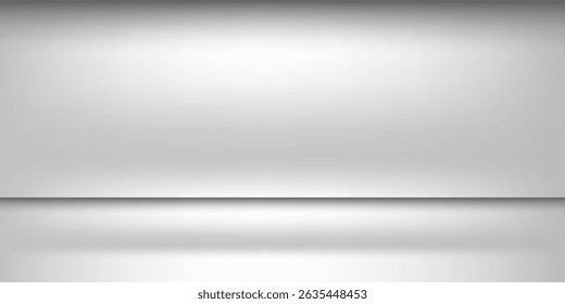 Silver foil background with metal mirror texture. Chrome gradient surface with light gloss simple abstract . Eps10