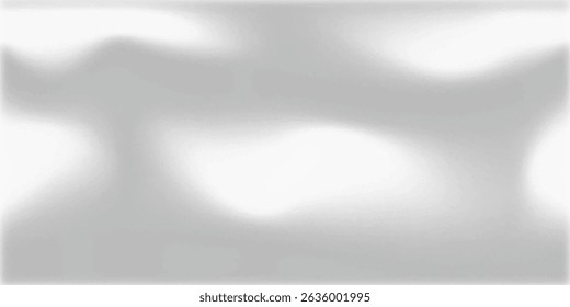 Silver foil background with metal mirror texture. Chrome gradient surface with light gloss simple abstract 