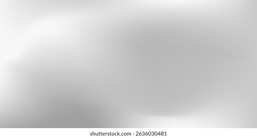 Silver foil background with metal mirror texture. Chrome gradient surface with light gloss simple abstract 