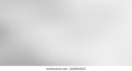 Fondo de papel de plata con textura de espejo de metal. Superficie de gradiente cromado con brillo claro simple abstracto. ilustración de Vector