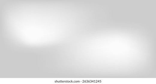 Silver foil background with metal mirror texture. Chrome gradient surface with light gloss simple abstract . eps 10