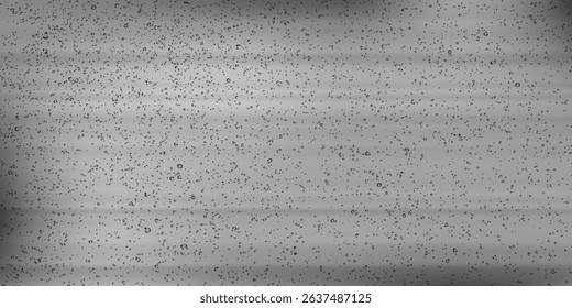 Silver foil background with metal mirror texture. Chrome gradient surface with light gloss. Vector aluminum grey sheet with reflection.