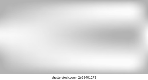 Silver foil background with metal mirror texture. Chrome gradient surface with light gloss simple abstract 