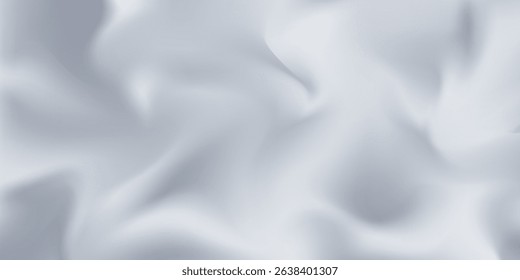 Silver foil background with metal mirror texture. Chrome gradient surface with light like could