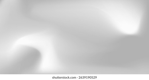 Silver foil background with metal mirror texture. Chrome gradient surface with light like could