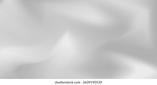 Silver foil background with metal mirror texture. Chrome gradient surface with light like could