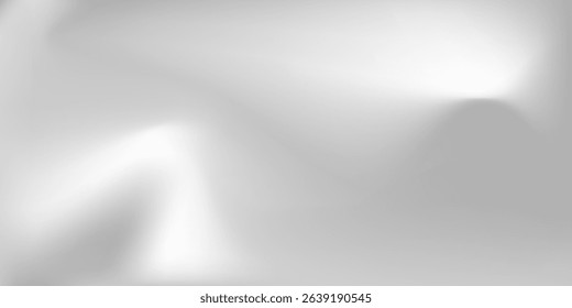 Silver foil background with metal mirror texture. Chrome gradient surface with light like could