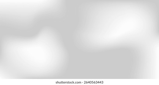 Silver foil background with metal mirror texture. Chrome gradient surface with light gloss simple abstract, vector