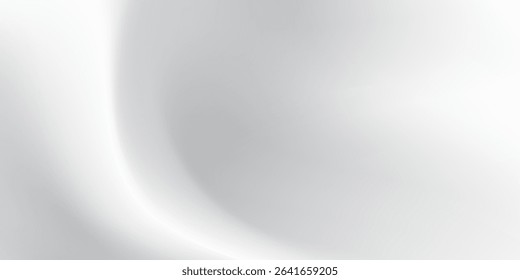 Silver foil background with metal mirror texture. Chrome gradient surface with light gloss simple abstract eps 10 vector illustration
