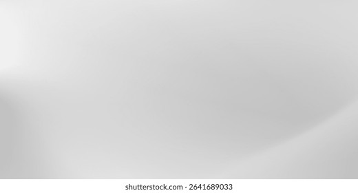 Silver foil background with metal mirror texture. Chrome gradient art surface with modern simple modern