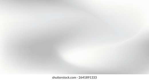 Silver foil background with metal mirror texture. Chrome gradient art surface with light gloss 