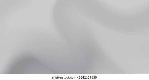 Silver foil background with metal mirror texture. Luxurious chrome gradient surface with modern abstract light.