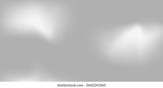 Silver foil background with metal mirror texture. Chrome gradient surface with light gloss simple abstract.eps 10