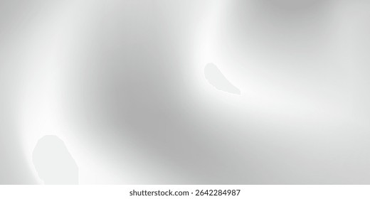 Silver foil background with metal mirror texture. Chrome gradient surface with light gloss simple abstract 