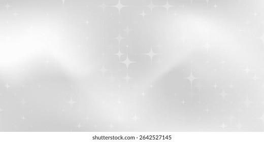 Silver foil background with metal mirror texture. eps 10