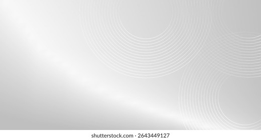 Silver foil background with metal mirror texture. Chrome gradient surface with light gloss simple abstract
