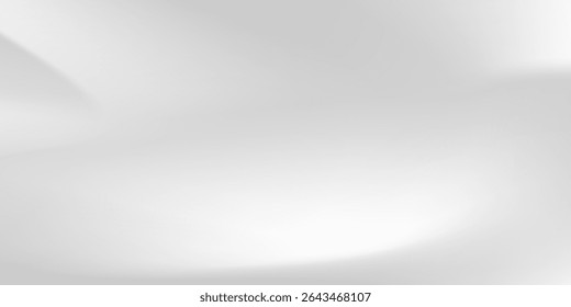 Silver foil background with metal mirror texture. Chrome gradient surface with art modern simple good abstract