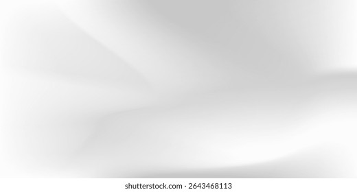 Silver foil background with metal mirror texture. Chrome gradient surface with art