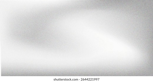 Silver foil background with metal mirror texture. Chrome gradient surface with light gloss simple abstract 