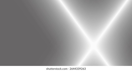 Silver foil background with metal mirror texture. Chrome gradient surface with light gloss. Vector aluminum grey sheet with reflection. Platinum and titanium abstract cold bg