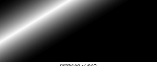 Silver foil background with metal mirror texture. Chrome gradient surface with light gloss. Vector aluminum grey sheet with reflection