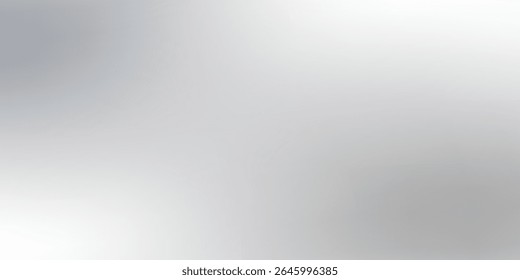 Fondo de papel de plata con textura de espejo de metal. Superficie de gradiente cromado con brillo ligero simple abstracto