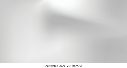 Fundo de folha de prata com textura de espelho de metal. Superfície gradiente de cromo com brilho de luz artes modernas abstratas simples
