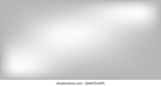 Silver foil background with metal mirror texture. Chrome gradient surface with light gloss simple abstract