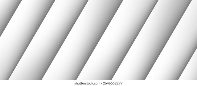 Silver foil background with metal mirror texture. Chrome gradient surface with light gloss simple abstract . vector