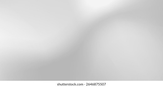 Silver foil background with metal mirror texture. Chrome gradient surface with light gloss desgin modern simple art good
