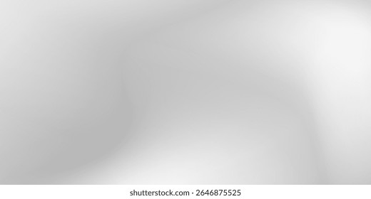 Fundo de folha de prata com textura de espelho de metal. Superfície gradiente de cromo com brilho de luz design moderno arte simples bom natural bom vetor abstrato agradável