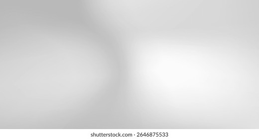 Fundo de folha de prata com textura de espelho de metal. Superfície gradiente de cromo com brilho de luz design moderno arte simples bom natural