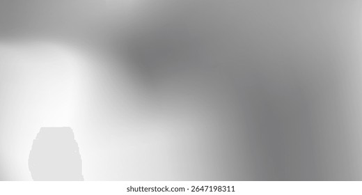 Silver foil background with metal mirror texture. Chrome gradient concept surface with light gloss modern good abstract texture nice vector