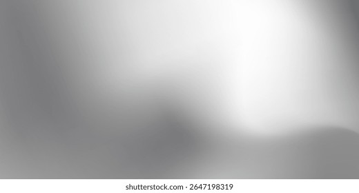 Silver foil background with metal mirror texture. Chrome gradient concept surface with light gloss modern good abstract texture nice vector illustrations