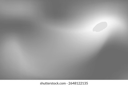 Fundo de folha de prata com textura de espelho de metal. Superfície gradiente de cromo com brilho de luz simples abstrato. Ilustração de vetor