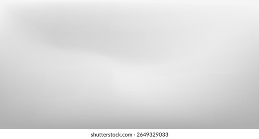Silver foil background with metal mirror texture. Chrome gradient surface with light gloss simple abstract