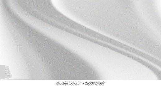 Silver foil background with metal mirror texture. Chrome gradient surface with light gloss simple abstract modern illustrator.