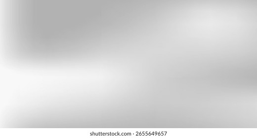 Fondo de papel de plata con textura de espejo de metal. Superficie de gradiente cromado con brillo ligero simple abstracto 
