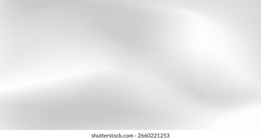 Silver foil background with metal mirror texture. Chrome gradient surface with simple art good modern