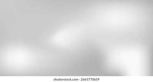 Fondo de papel de plata con textura de espejo de metal. Superficie de gradiente cromado con brillo ligero simple abstracto