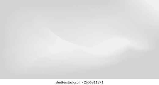 Silver foil background with metal mirror texture. Chrome gradient surface with light gloss simple abstract 