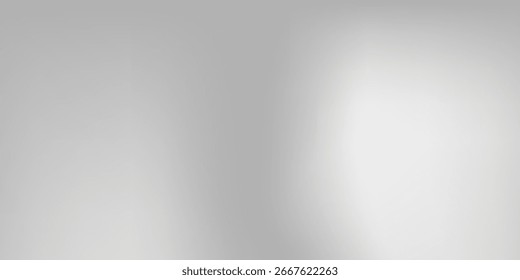 Fondo de papel de plata con textura de espejo de metal. Superficie de gradiente cromado con brillo claro Elementos abstractos simples 