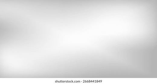 Fondo de papel de plata con textura de espejo de metal. Superficie de gradiente cromado con brillo ligero simple abstracto 