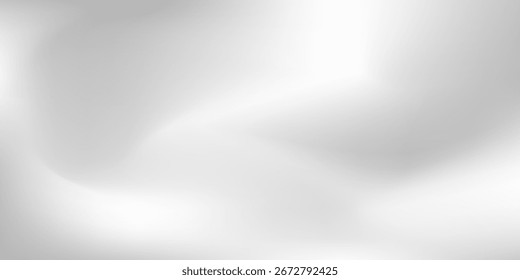 Silberner Folienhintergrund mit Metallspiegel-Textur. Chrome Farbverlauf Oberfläche gute einfache Kunst moderne Illustrationen