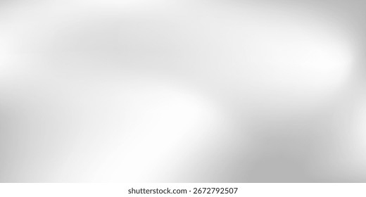 Silberner Folienhintergrund mit Metallspiegel-Textur. Chrome Farbverlauf Oberfläche gut einfach