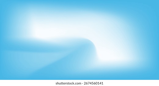Fondo de papel de plata con textura de espejo de metal. superficie degradada azul con brillo claro simple abstracto