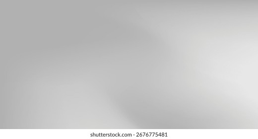 Silver foil background with metal mirror texture. Chrome gradient surface with light gloss simple abstract football, basketball, baseball, tennis, rugby, bicycling 