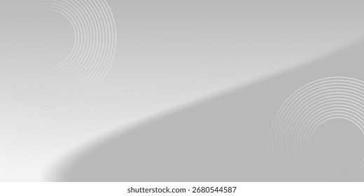 Silberner Folienhintergrund mit Metallspiegel-Textur. Farbverlauf-Oberfläche mit Licht Glanz einfach abstrakt 