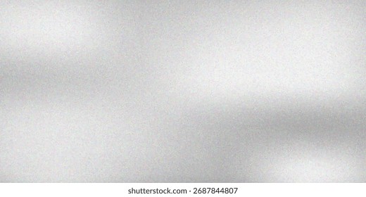 Silberner Folienhintergrund mit Metallspiegel-Textur. Farbverlauf-Oberfläche mit Licht Glanz einfach abstrakt 